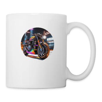 Sci-Fi Motorcycle - Mug - white - Right