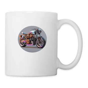 V Twin art - Mug - white - Right