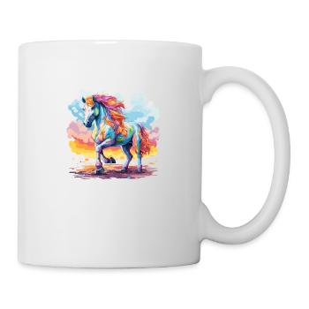 the colorful horse - Mug - white - Right