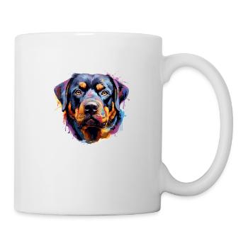 cute Rottweiler - Mug - white - Right