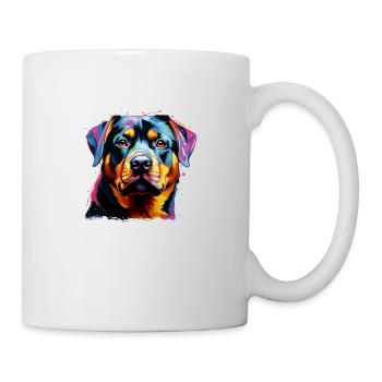 a dear Rottweiler - Mug - white - Right