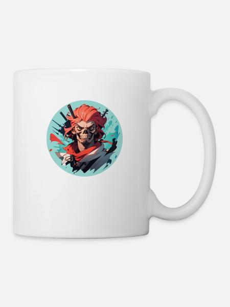 Pirat 2 - Tasse - Weiß