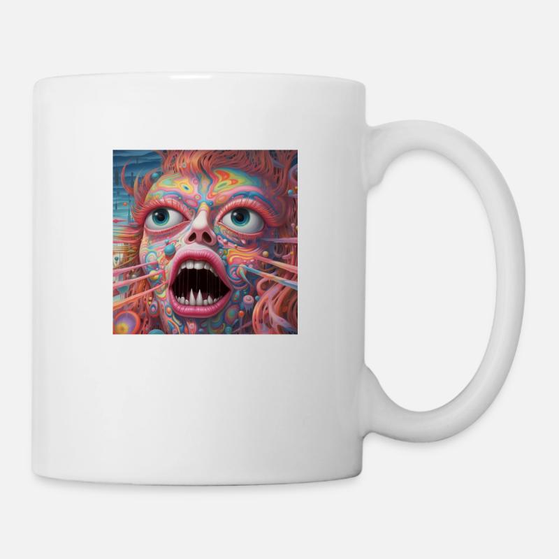 Monde bizarre - Mug blanc - blanc