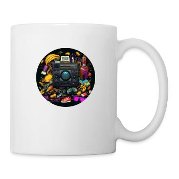 Zurück in die 90er: Kultige Trends und Vibes - Tasse - Weiß - Rechts