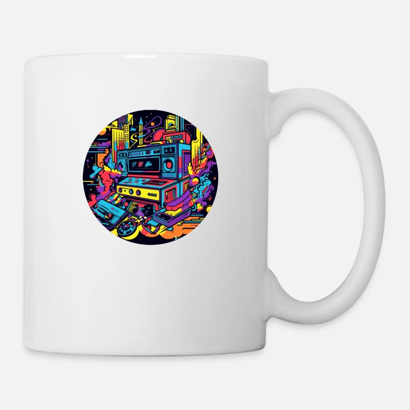 90s Revival: The Nostalgia Experience - Mug - white