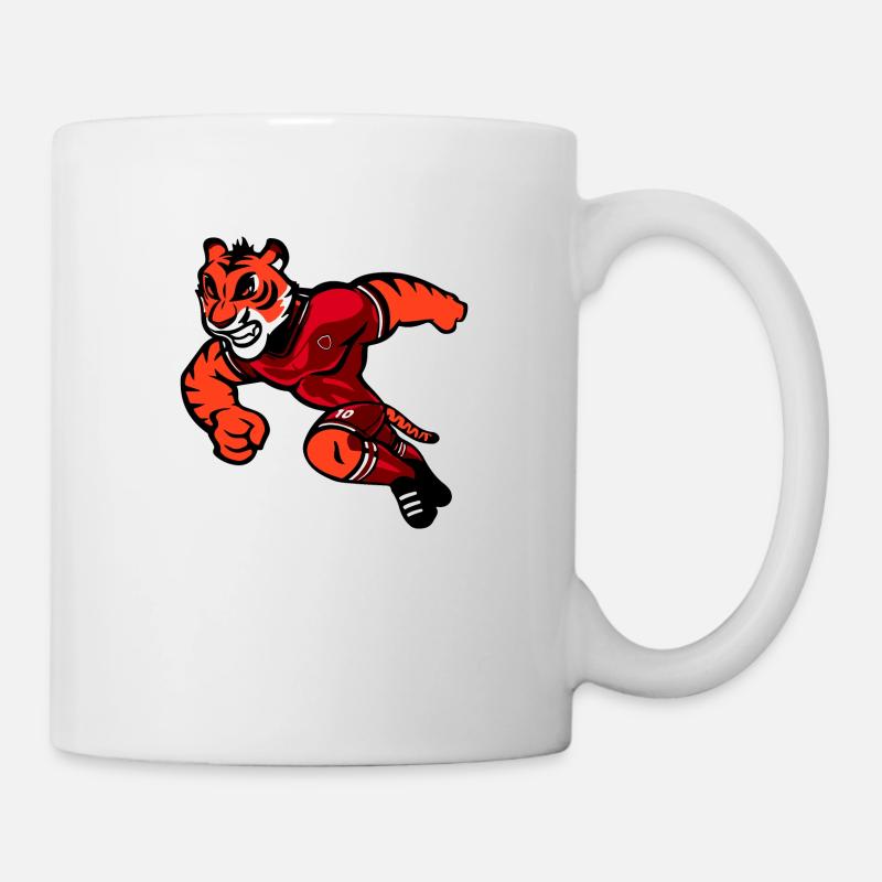Valeewear - Tiger-like athlete - Mug - white