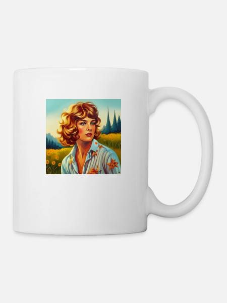 70`s Woman - Tasse - Weiß