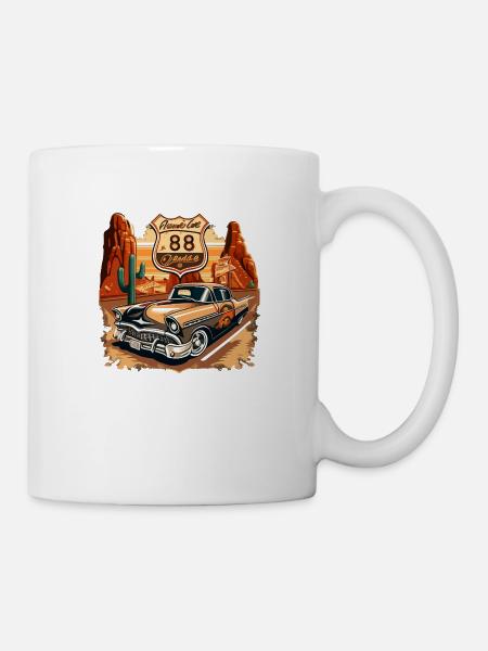 VALEEWEAR - Retro in the Texas wilderness - Mug - white