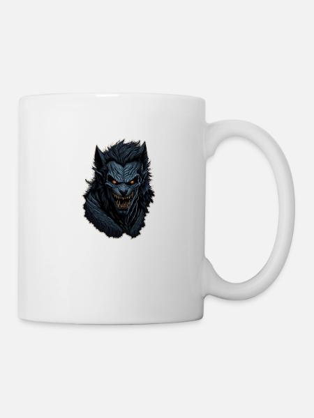 Werwolf - Tasse - Weiß