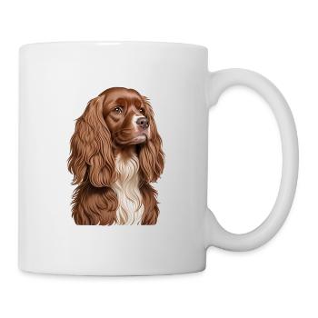 Kingston Cavalier Spaniel - Mug blanc - blanc - Droite