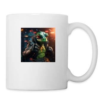 Boxing Frog - Mug blanc - blanc - Droite