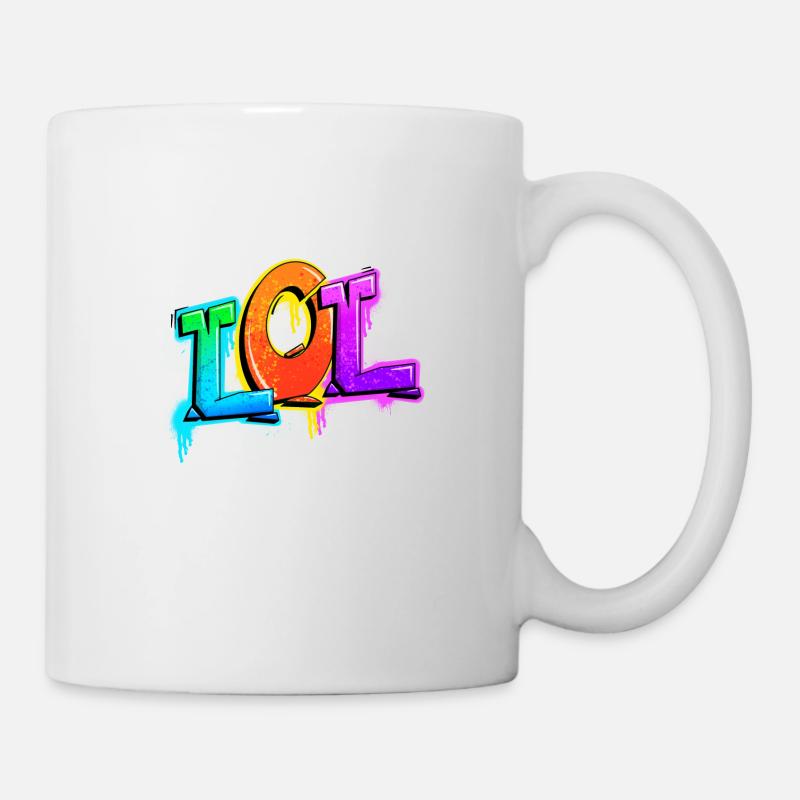 LOL - Tasse - Weiß