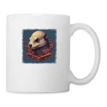 Statement Cute Baby Otter Geek Kids Gift Idea - Mug - white - Right