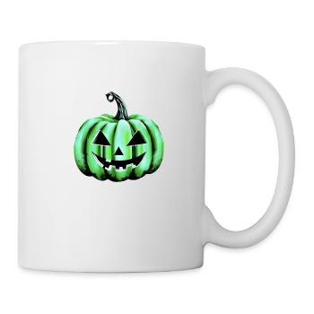 Halloween Gift Pumpkin Costume Pumpkin Costume - Mug - white - Right