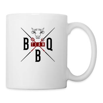grill bbq team - Tasse - Weiß - Rechts