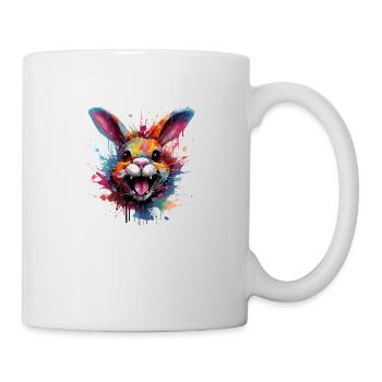 Crazy Bunny - Mug - white - Right