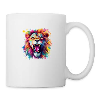 colorful roar - Mug - white - Right