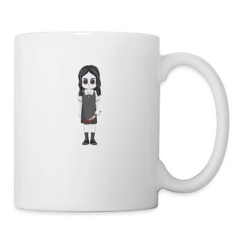 fille horreur 4 - Mug blanc - blanc - Droite