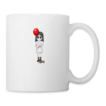 Girl horror 5 - Mug - white - Right