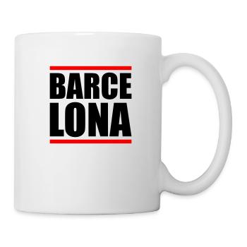 Barcelone Design 2 - Mug blanc - blanc - Droite