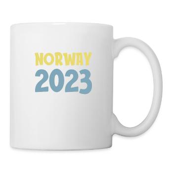 Norway 2023 - Tasse - Weiß - Rechts