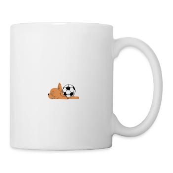Ballon Dort-humour - Mug blanc - blanc - Droite