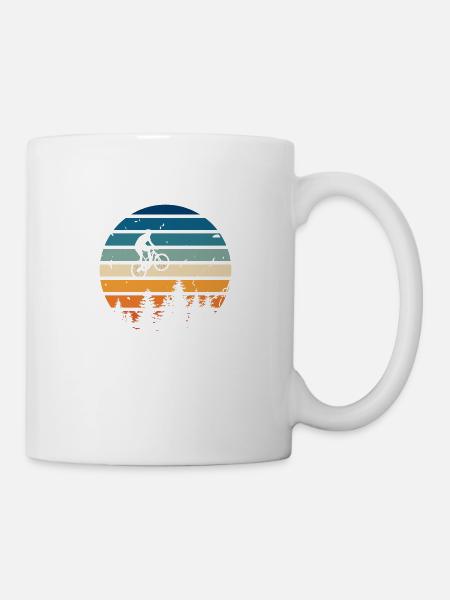 Retro bike - Mug - white