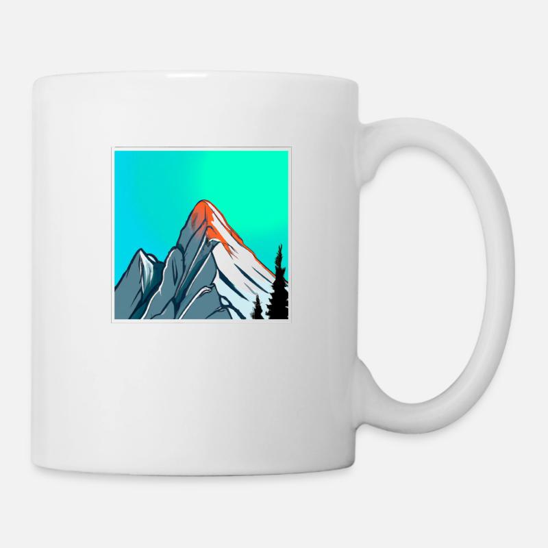 Mountain Paintings - Mug - white