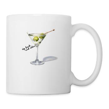 Sirotez en arrière et détendez-vous - Mug blanc - blanc - Droite