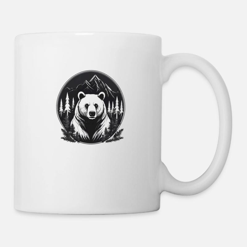 Calm Bear - Mug - white