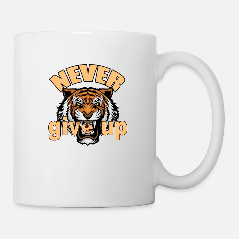 N’abandonnez jamais - Mug blanc - blanc