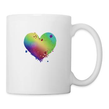 Valentine's Day, Mother's Day, Wedding, Love, Engagement - Mug - white - Right