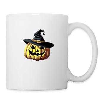 Pumpkin Costume Gift Halloween Pumpkin Costume - Mug - white - Right