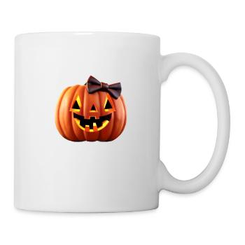 Halloween Gift Pumpkin Costume Pumpkin Costume - Mug - white - Right