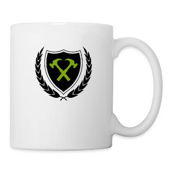 handwerker wappen - Tasse - Weiß - Rechts