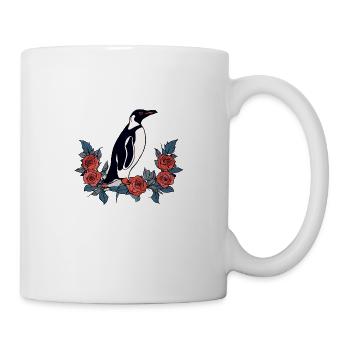 Pingouin - Mug blanc - blanc - Droite