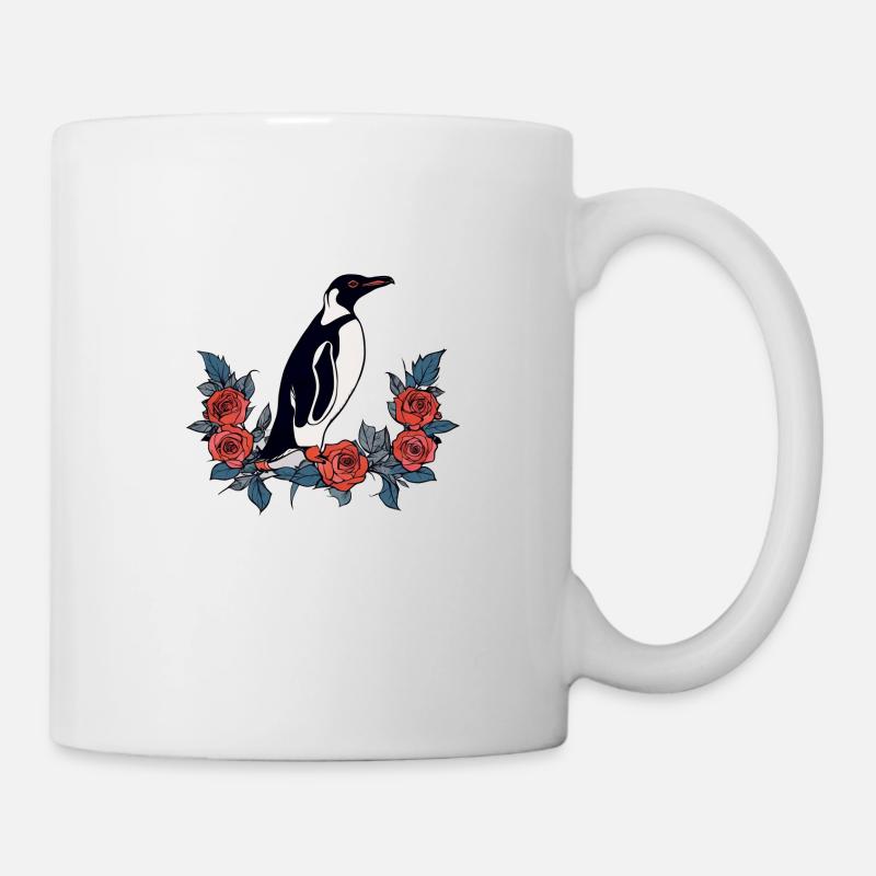 Pinguin - Tasse - Weiß