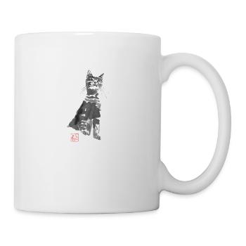 Clyde on the roof 2 - Mug - white - Right