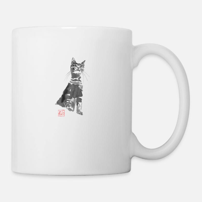Clyde auf dem Dach 2 - Tasse - Weiß