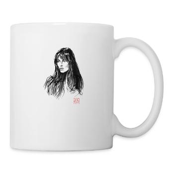 jane birkin - Mug blanc - blanc - Droite