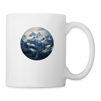 The natural wonders of the Alps - Mug - white - Right