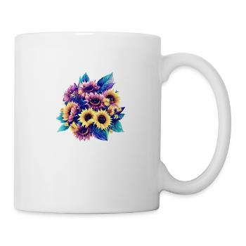 Flower Garden Gift Home Gardener Gardener Flowers - Mug - white - Right