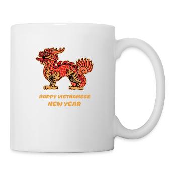 Vietnamien Nouvel An Dragon Vietnam I Cadeau - Mug blanc - blanc - Droite