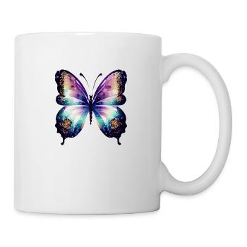 Papillon Papillon Insecte animal - Mug blanc - blanc - Droite