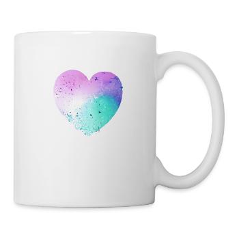 Valentine's Day Wedding Love Engagement Mother's Day - Mug - white - Right