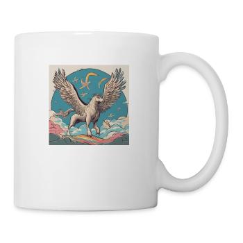Pegasus - Tasse - Weiß - Rechts