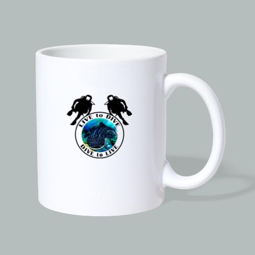 Live to Dive - Dive to Live - Tasse