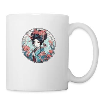 Geisha - Mug blanc - blanc - Droite