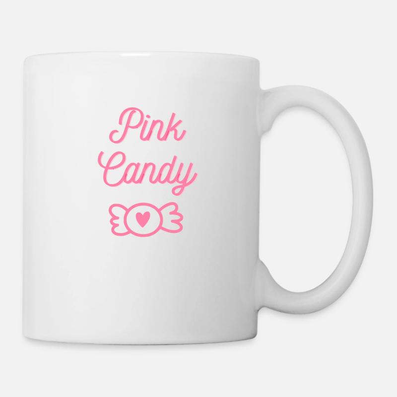 Pink candy - Mug blanc - blanc