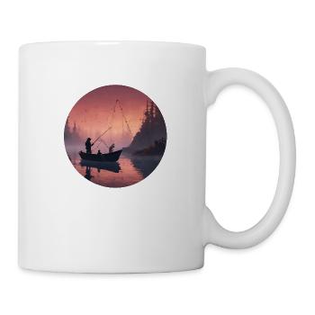 Pêcheur - Mug blanc - blanc - Droite